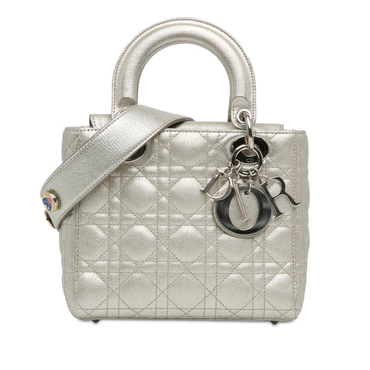 Dior Small Cannage My ABCDior Lady Dior Lucky Badges (SHG-cW1FeR)
