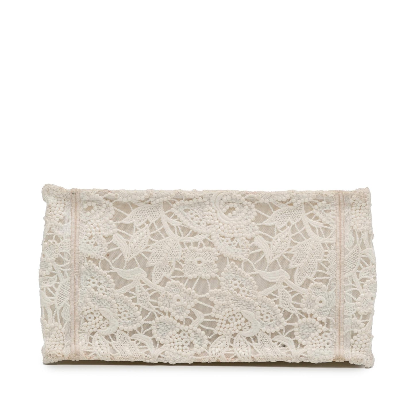 Dior Small D-Lace Embroidery Book Tote (SHG-x9rHGK)