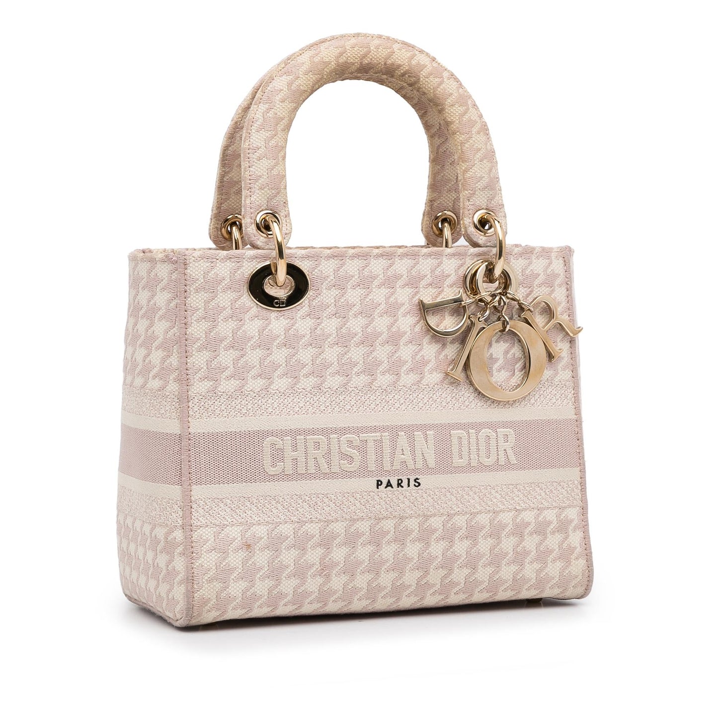 Dior Small Houndstooth Lady D-Lite (SHG-cGFtOW)