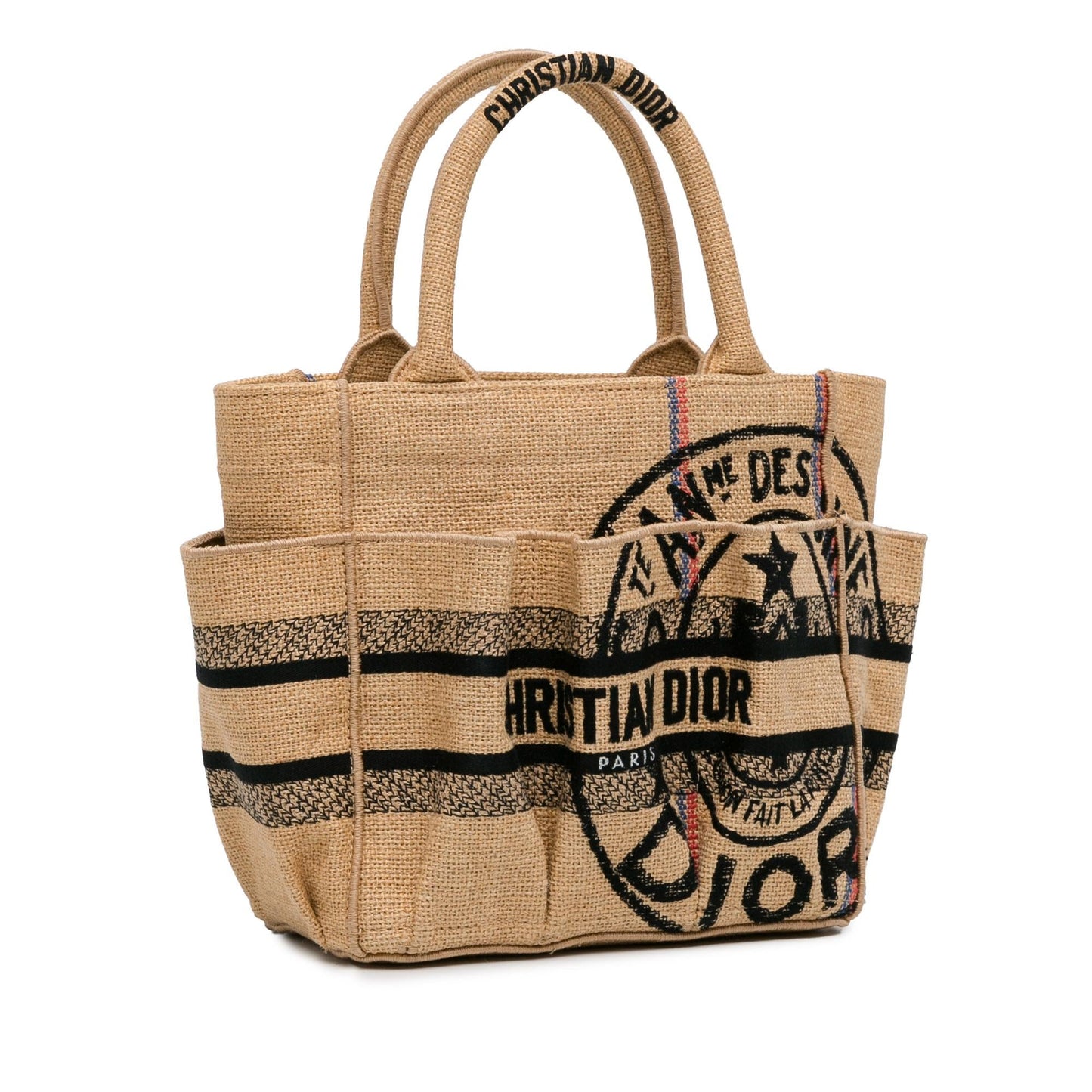 Dior Small Jute Catherine Tote (SHG-VKlbyu)