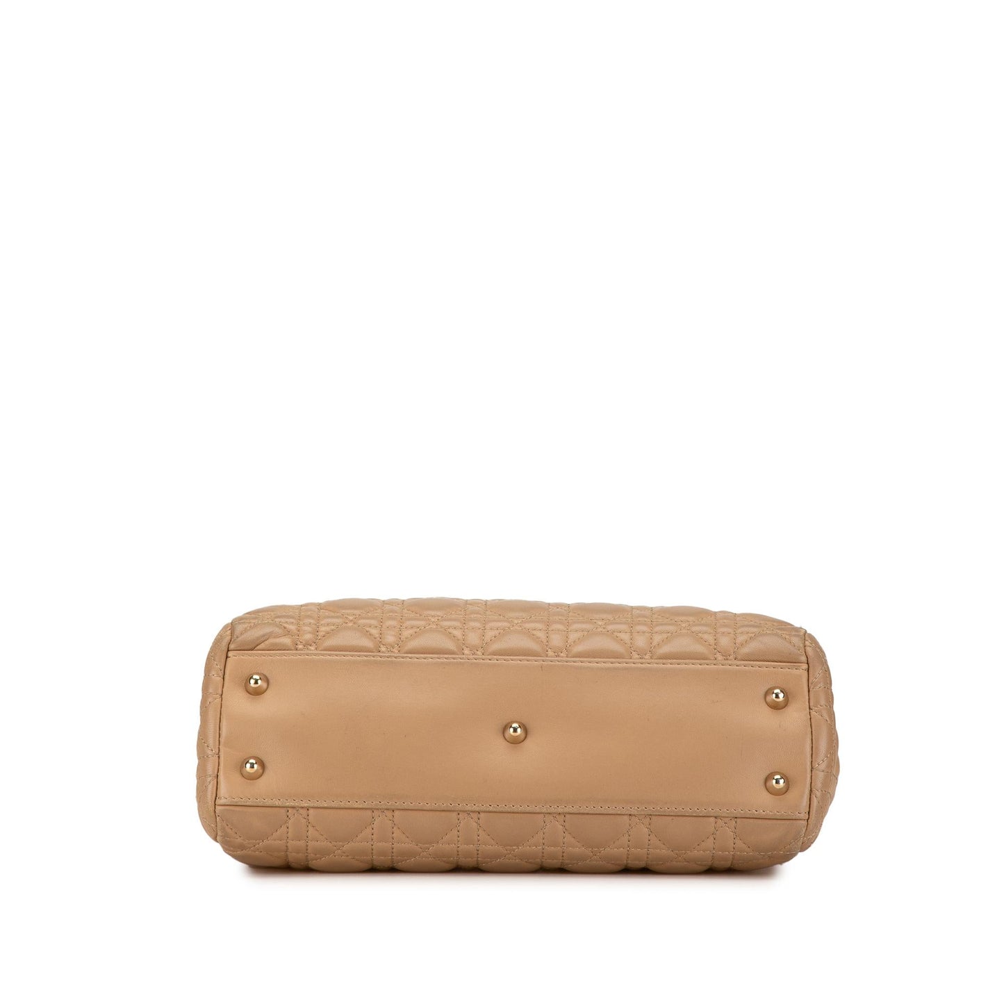 Dior Small Lambskin Cannage Dior Soft Shopping Tote (SHG-gPZGoA)
