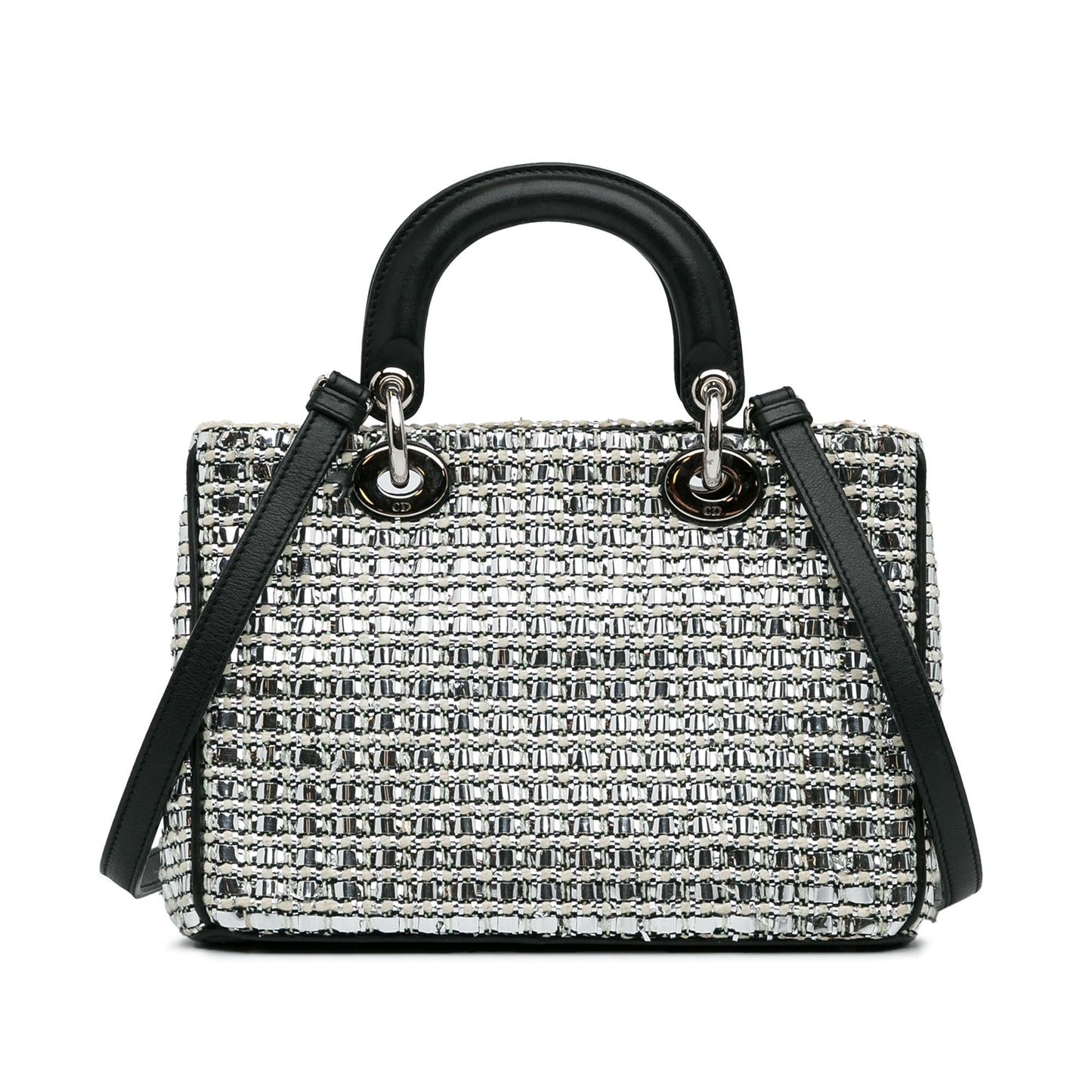Dior Small Tweed Patch Diorissimo Tote (SHG-hUOob0)