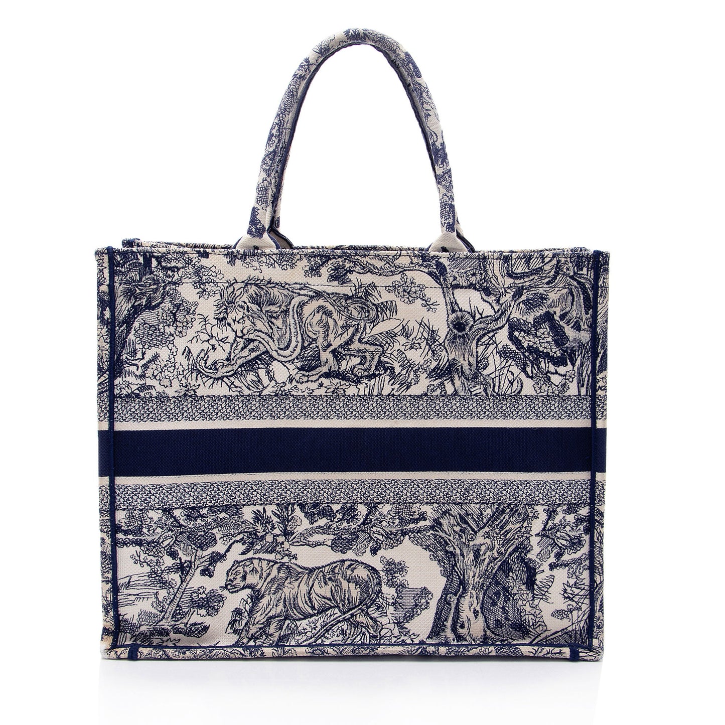 Dior Toile De Jouy Large Book Tote (SHF-WV5VSZ)