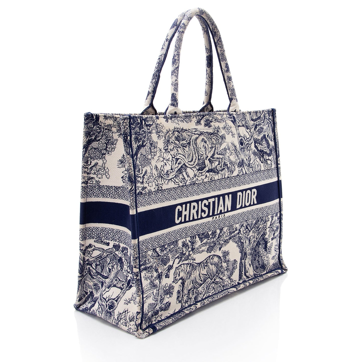 Dior Toile De Jouy Large Book Tote (SHF-WV5VSZ)