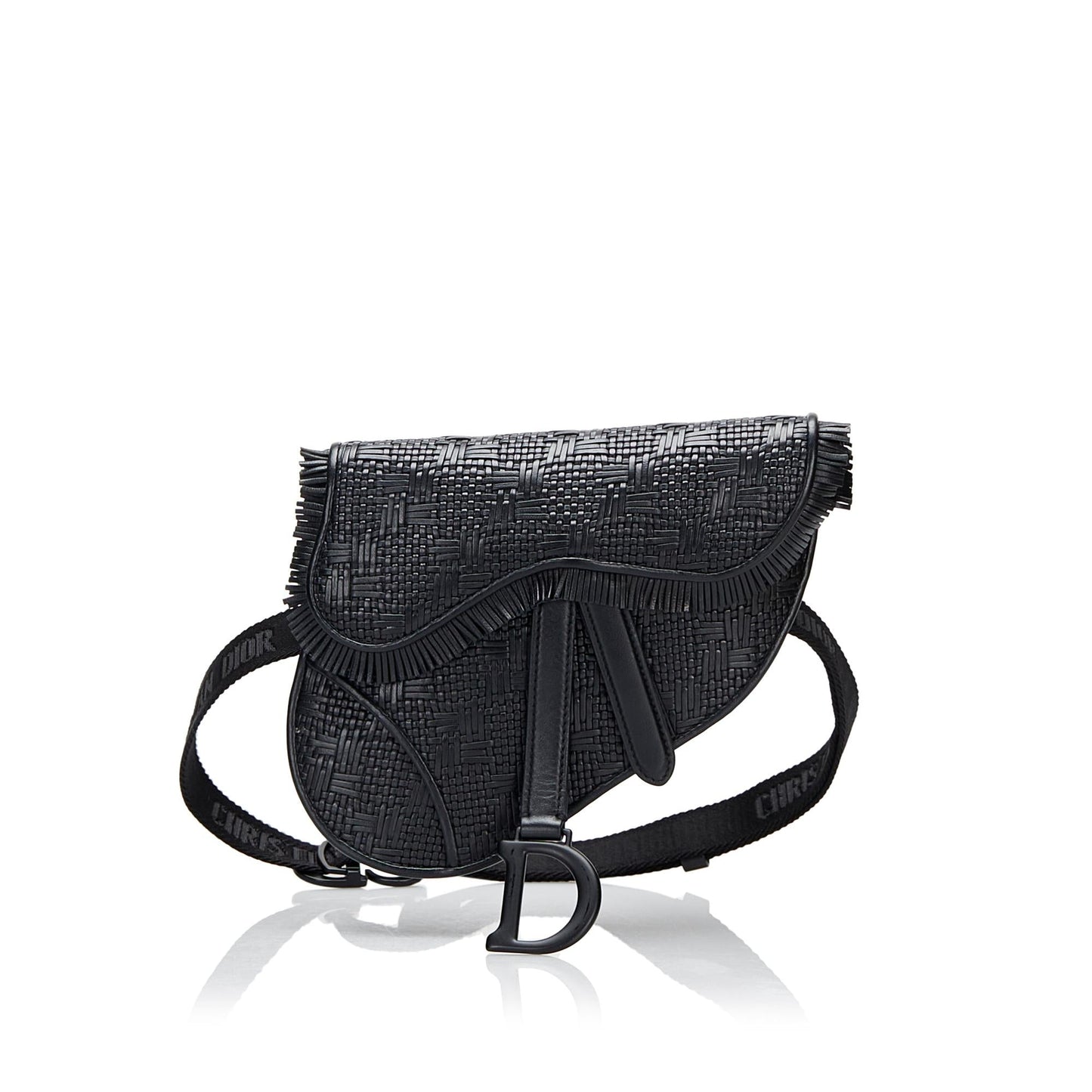 Dior Ultra Matte Woven Saddle (SHG-2mLjWb)