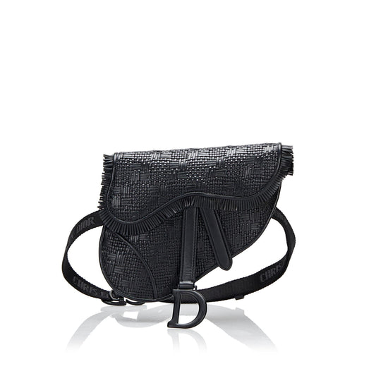 Dior Ultra Matte Woven Saddle (SHG-2mLjWb)