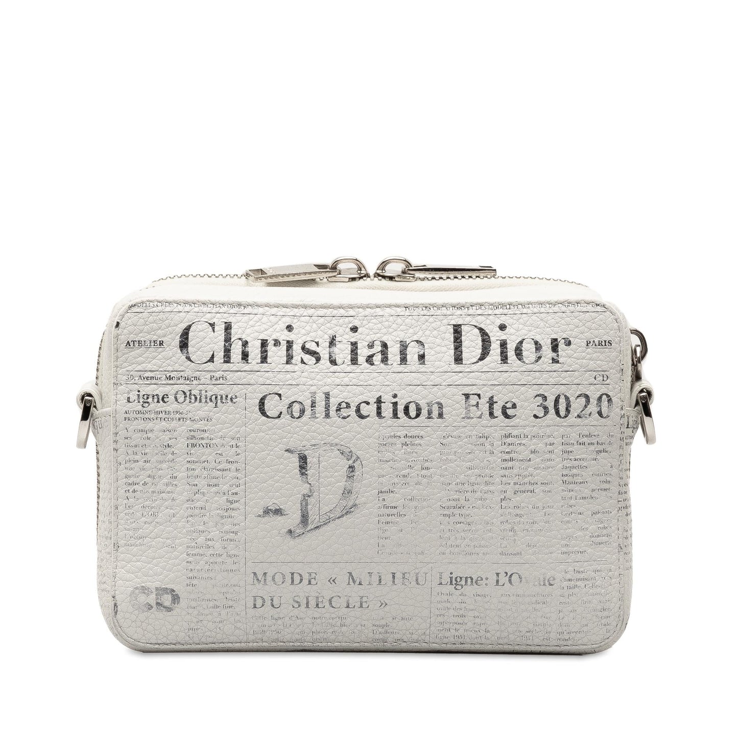 Dior x Daniel Arsham Newspaper Print Crossbody (SHG-LdIWS8)