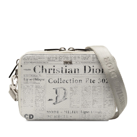 Dior x Daniel Arsham Newspaper Print Crossbody (SHG-LdIWS8)