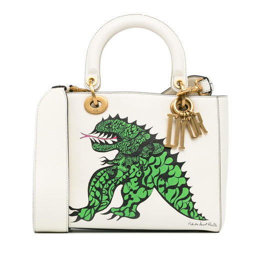 Dior x Niki De Saint Phalle Limited Edition Medium Dragon Lady Dior (SHG-LMYFg0)