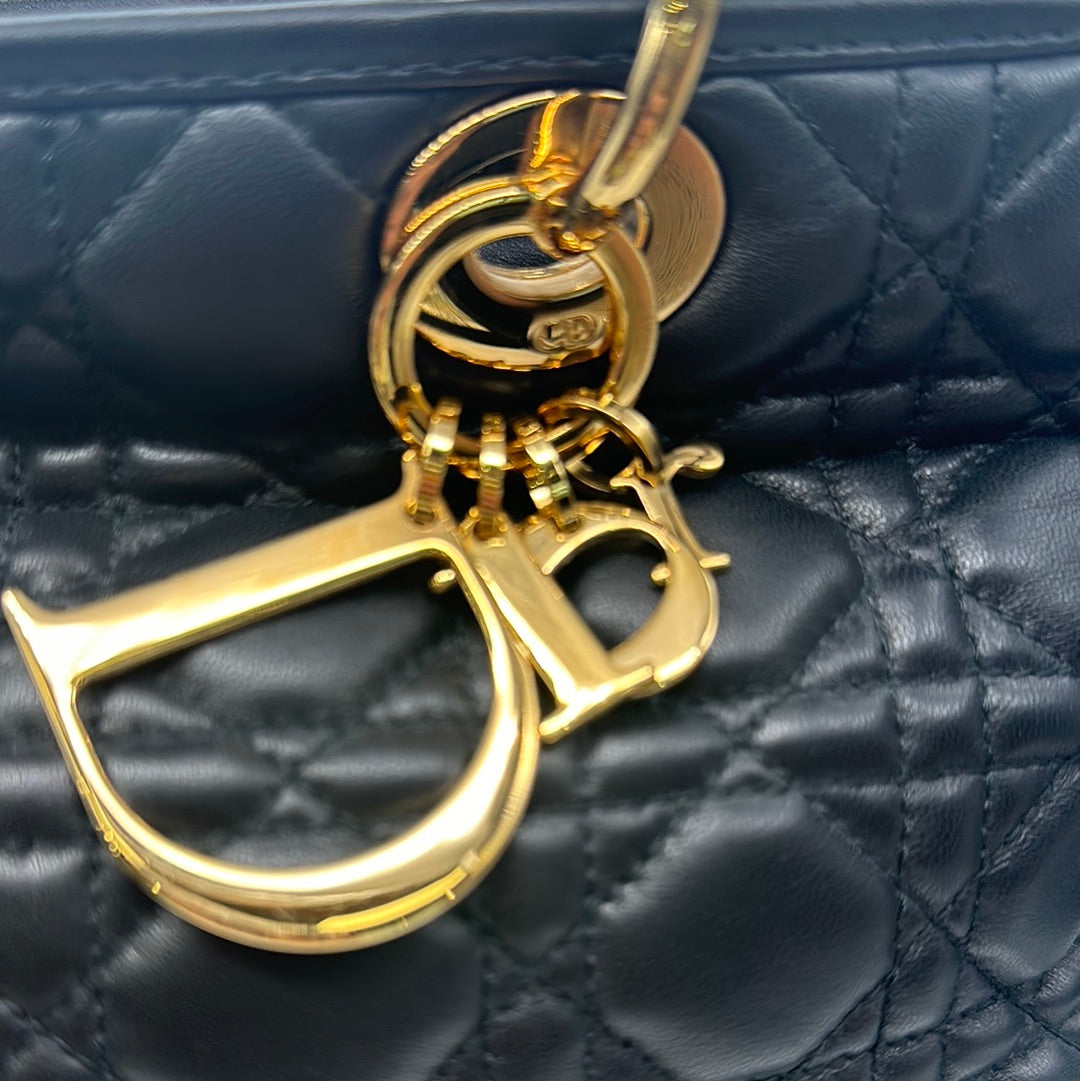 Christian Dior Cannage Metropole Shopping Tote