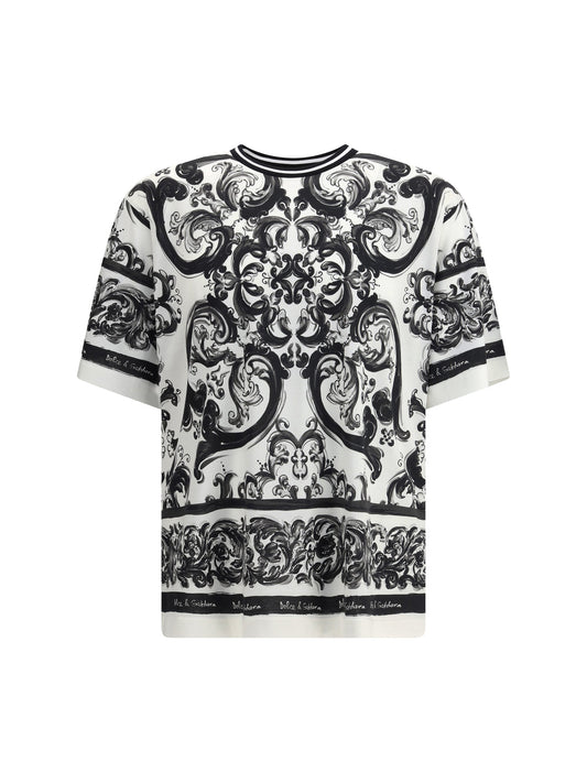 Dolce & Gabbana Men Maiolica T-Shirt