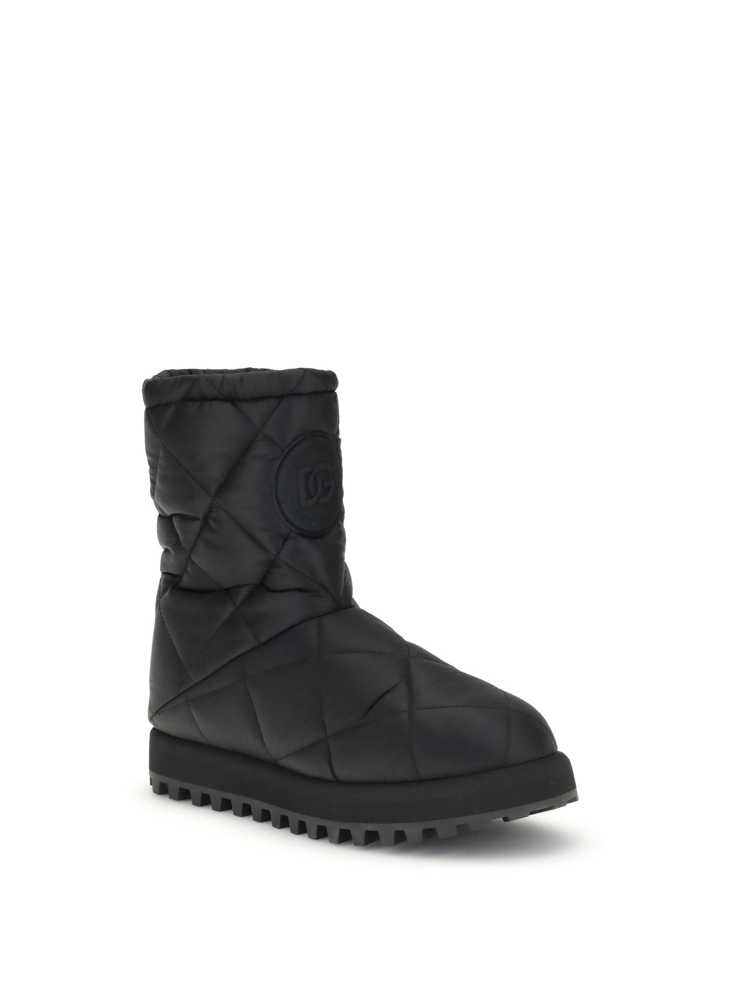 Dolce & Gabbana Men Quilted Boots