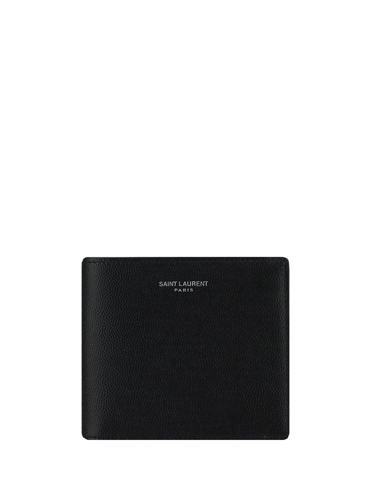 Saint Laurent Men Leather Wallet