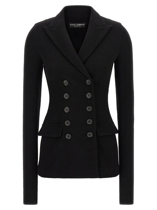 Dolce & Gabbana Women Wool Cloth Blazer