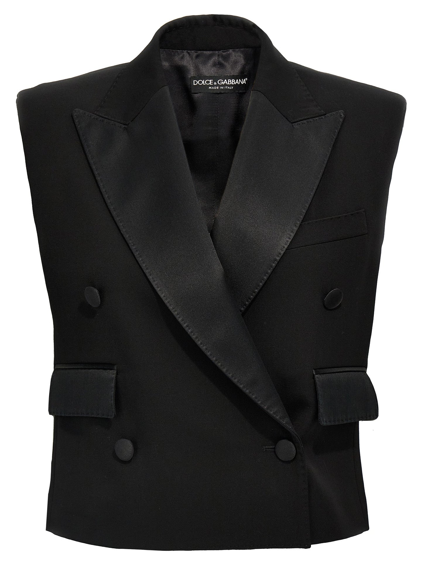 Dolce & Gabbana Women Tuxedo Gilet