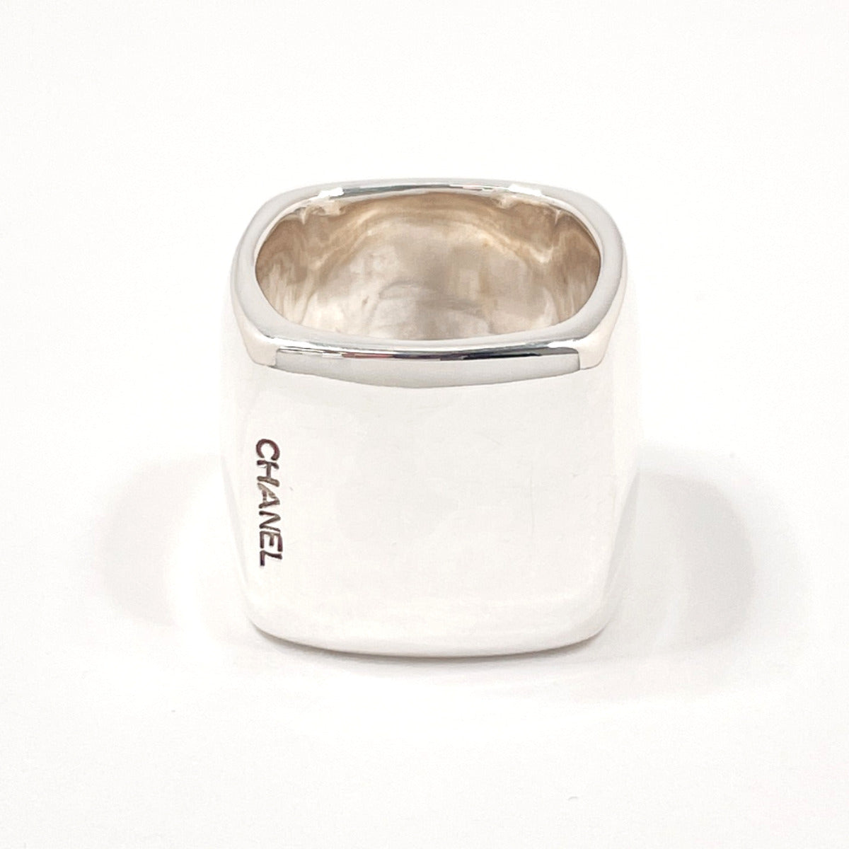 Chanel Silver 925 Square Ring