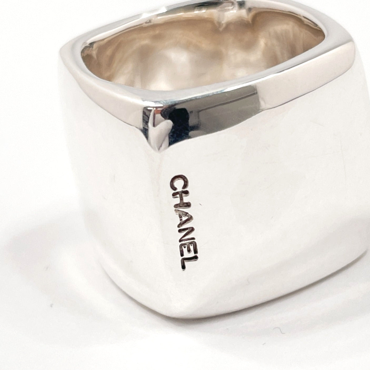 Chanel Silver 925 Square Ring