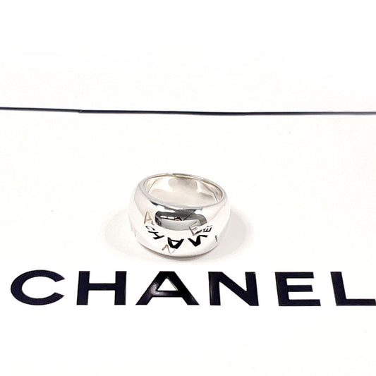 Chanel Silver 925 Logo Ring