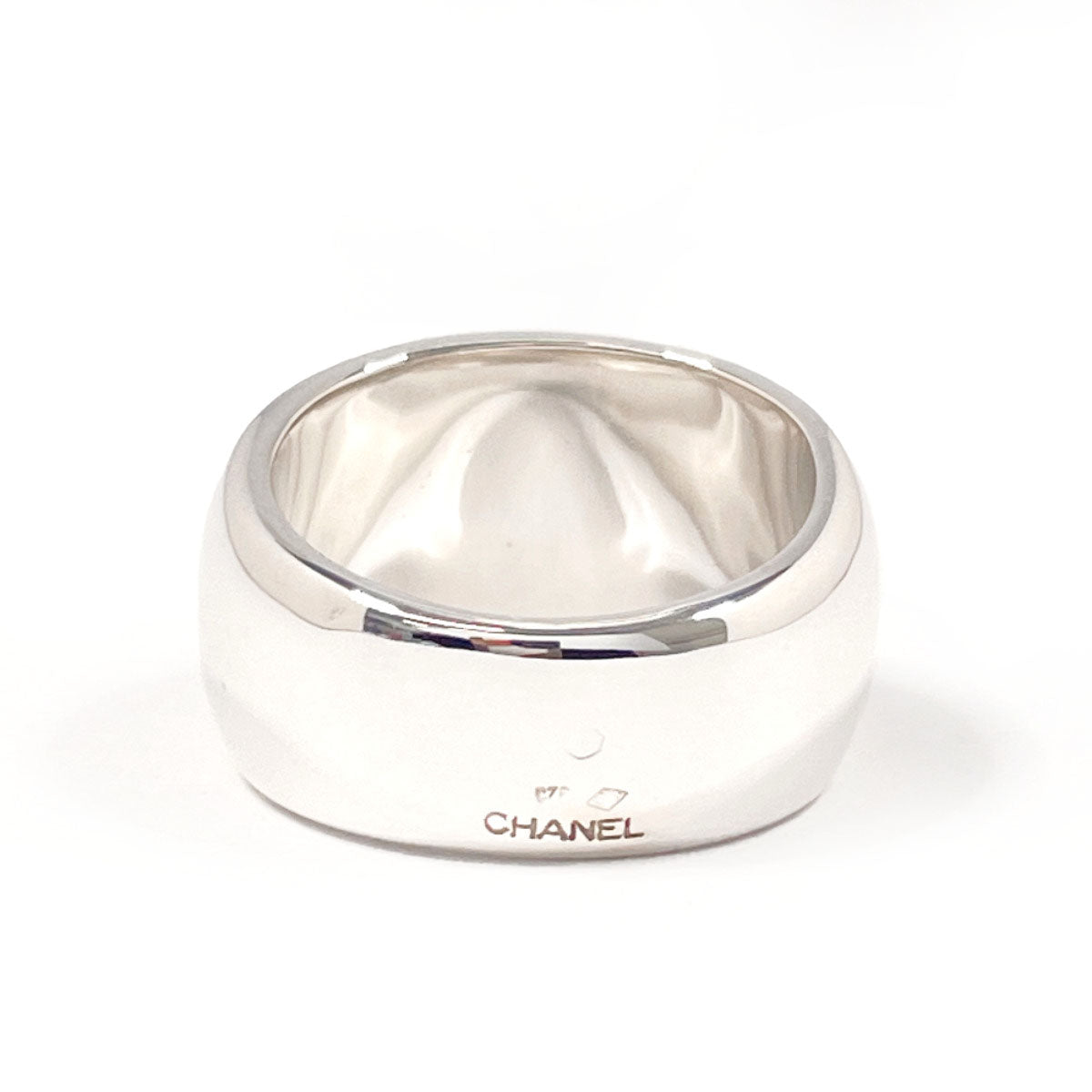 Chanel Silver 925 Logo Ring