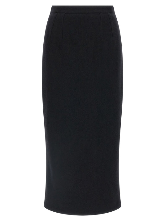 Dolce & Gabbana Women Wool Sheath Skirt