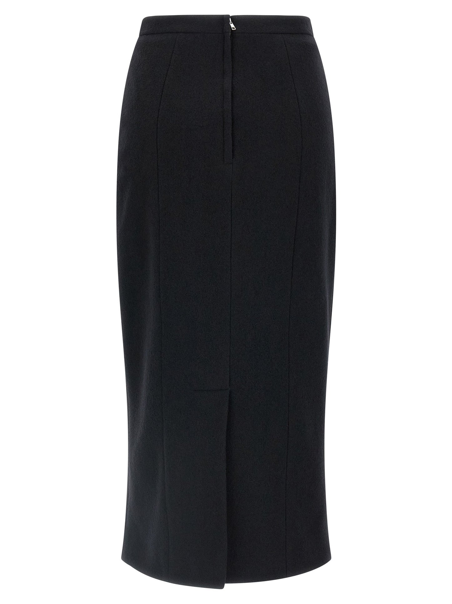 Dolce & Gabbana Women Wool Sheath Skirt