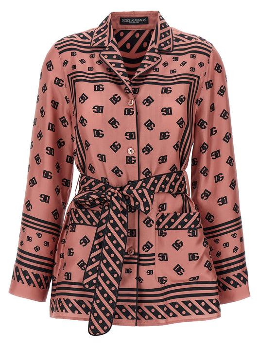 Dolce & Gabbana Women Silk Shirt