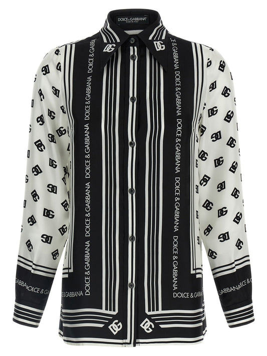 Dolce & Gabbana Women Dg Print Shirt