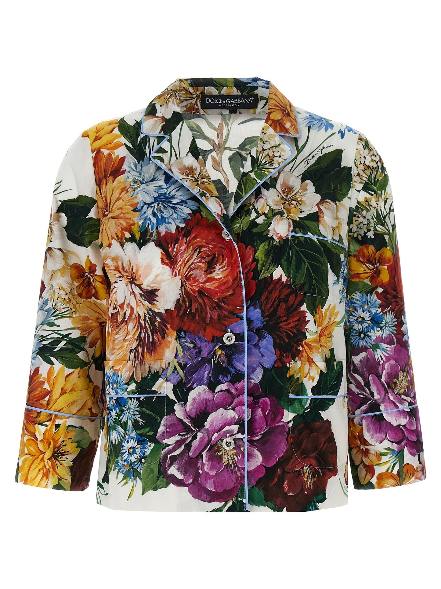 Dolce & Gabbana Women 'Bouquet' Print Shirt