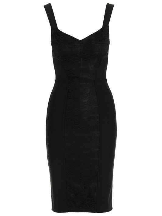 Dolce & Gabbana Women Midi Corsetry Dress