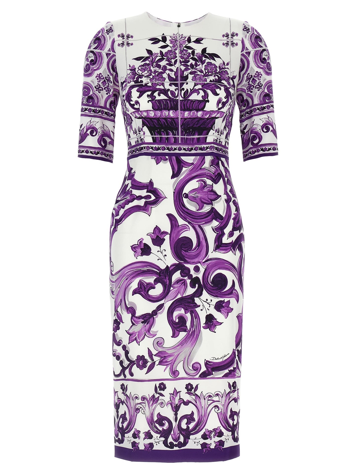 Dolce & Gabbana Women 'Maiolica' Print Dress