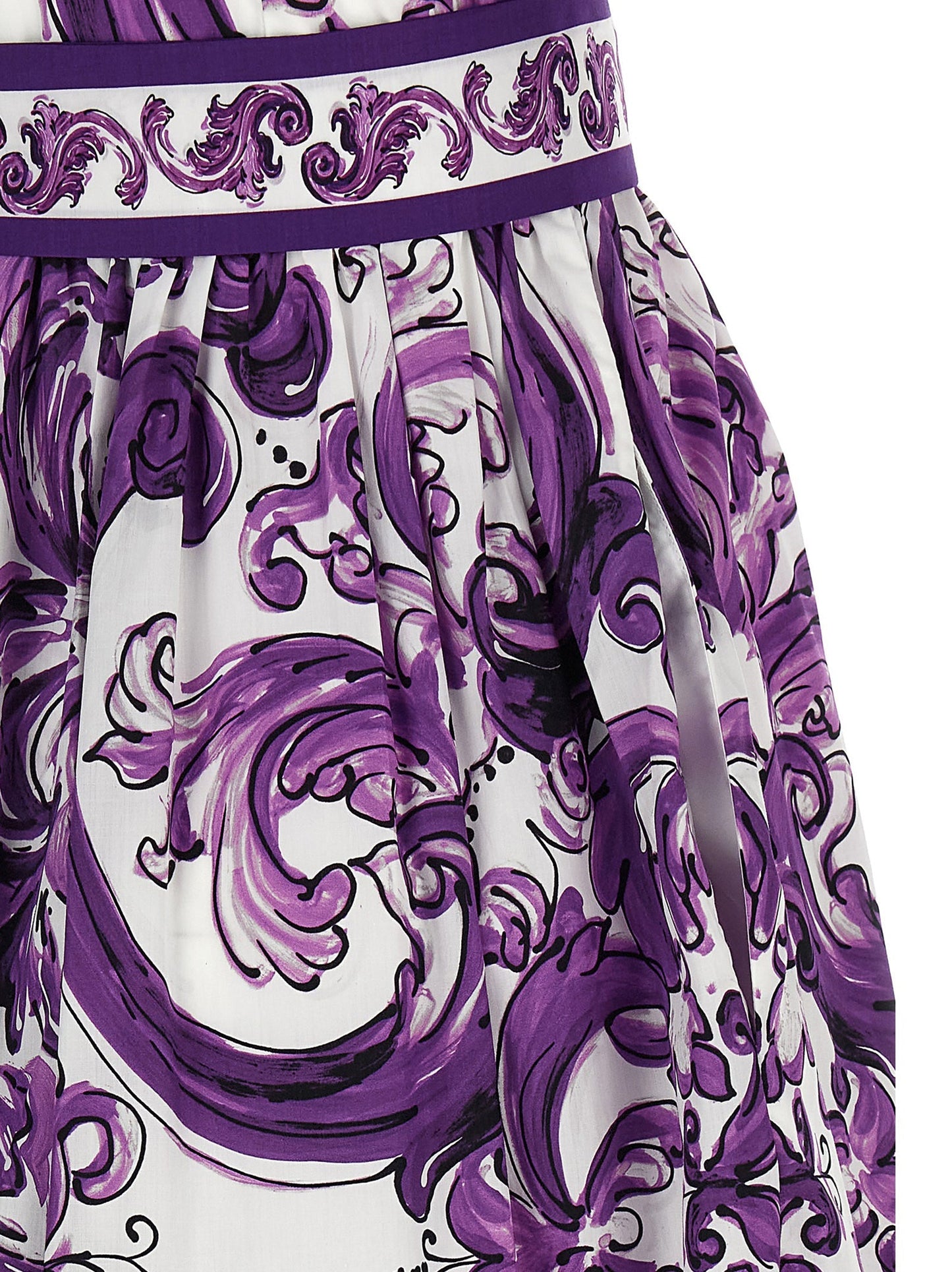 Dolce & Gabbana Women 'Maiolica' Print Chemisier Dress