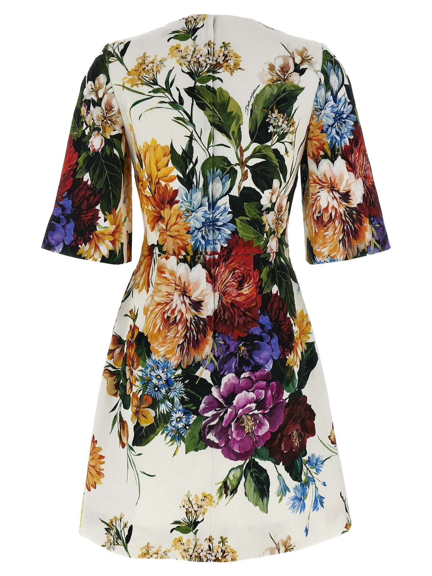 Dolce & Gabbana Women Floral Bouquet Printed Dress