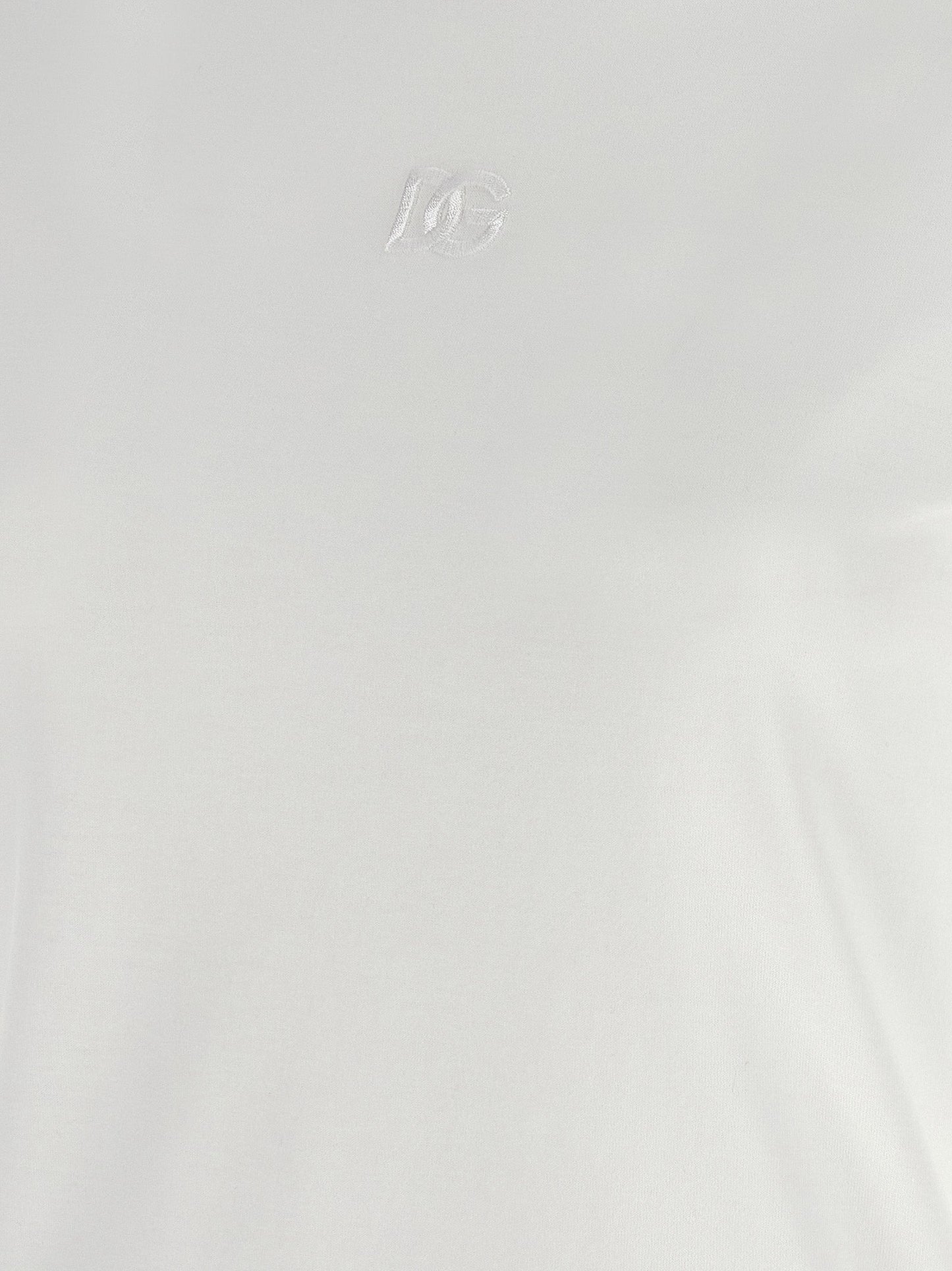 Dolce & Gabbana Women Logo Embroidery T-Shirt