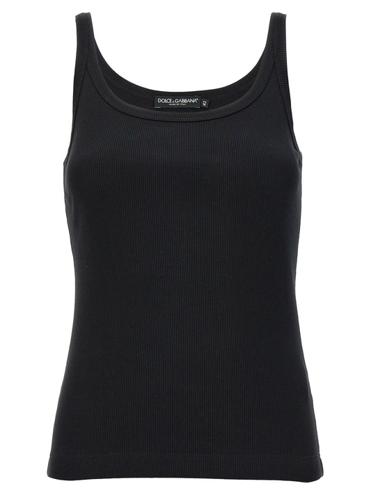 Dolce & Gabbana Women Ribbed Tank Top