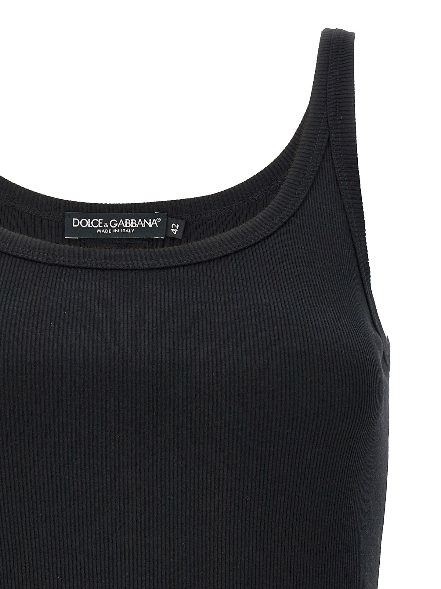 Dolce & Gabbana Women Ribbed Tank Top
