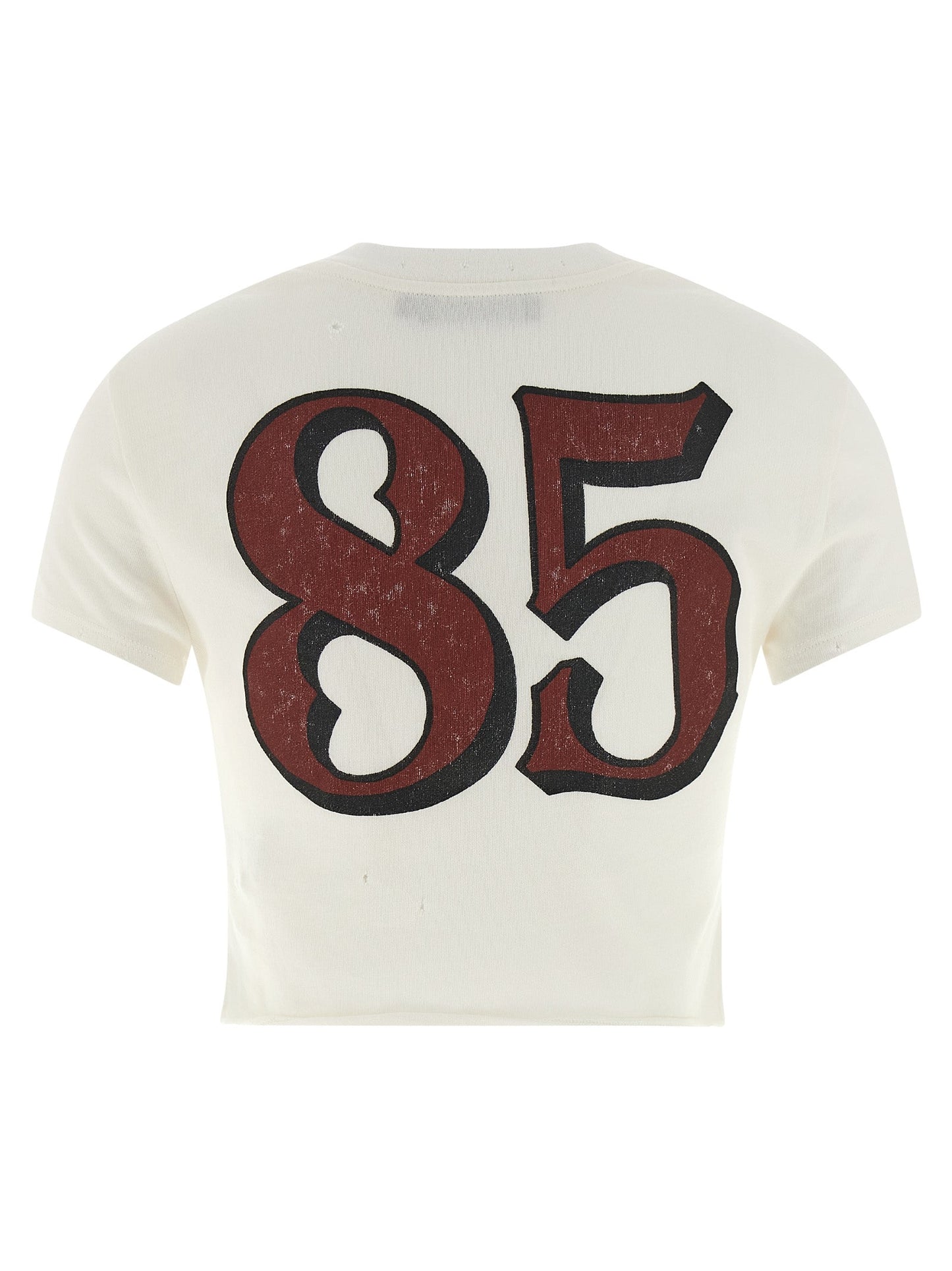 Dolce & Gabbana Women Used Effect Cotton T-Shirt