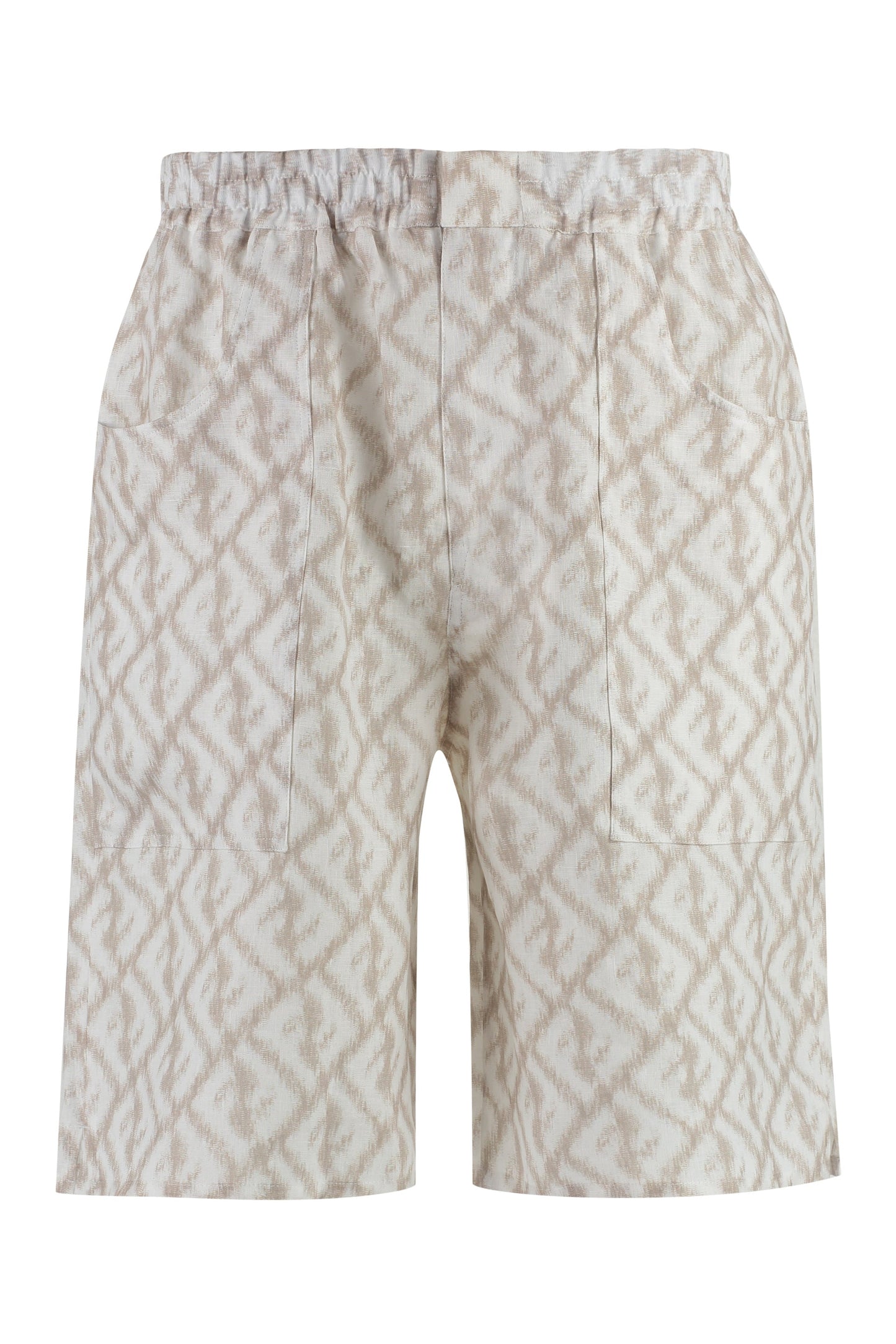 FENDI Mini Linen Shorts for Men