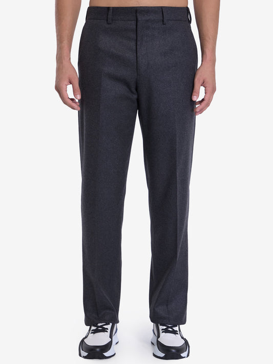 FENDI Stretch Cashmere Trousers for Men