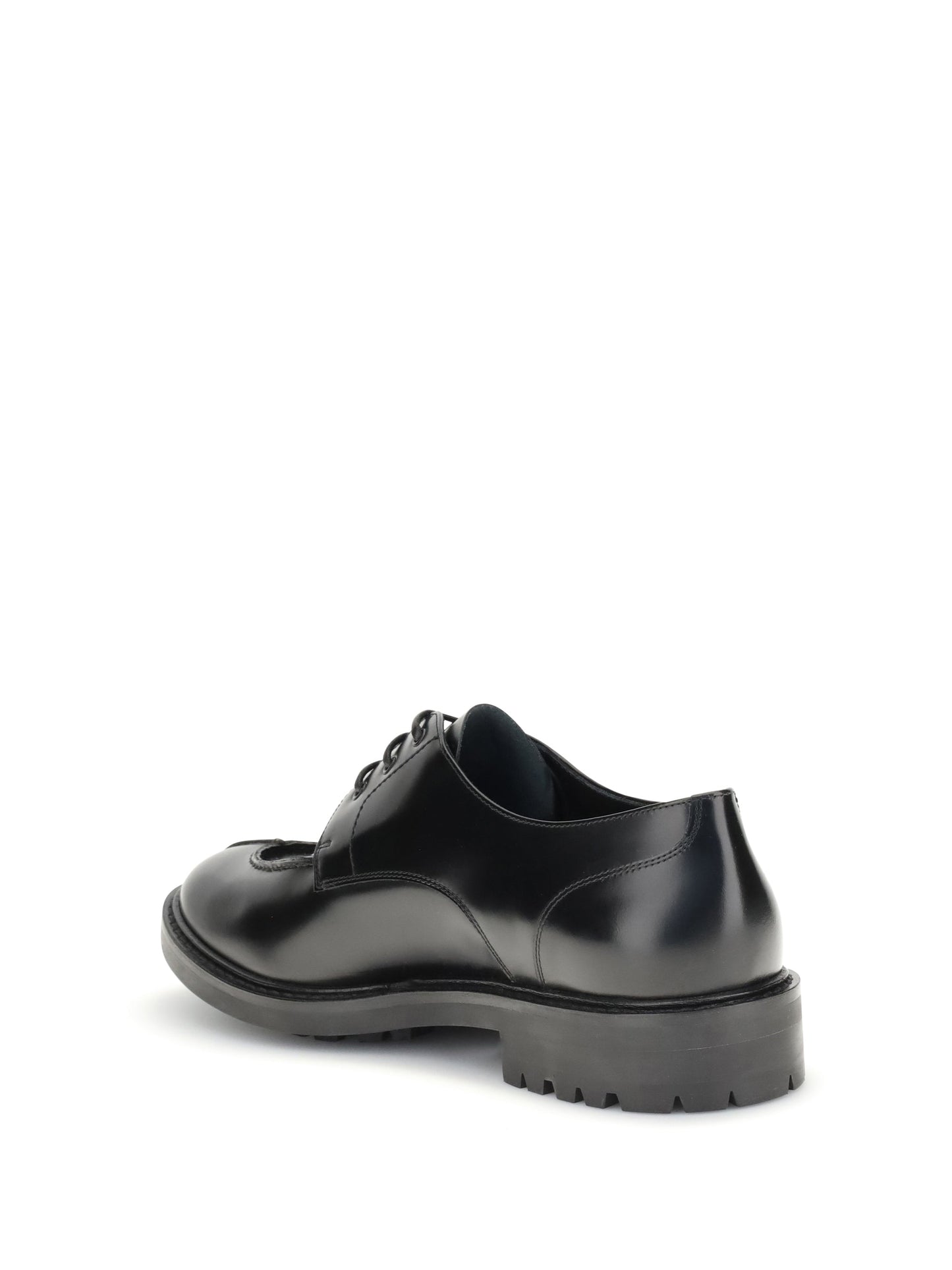 Saint Laurent Men Leather Lace-Ups