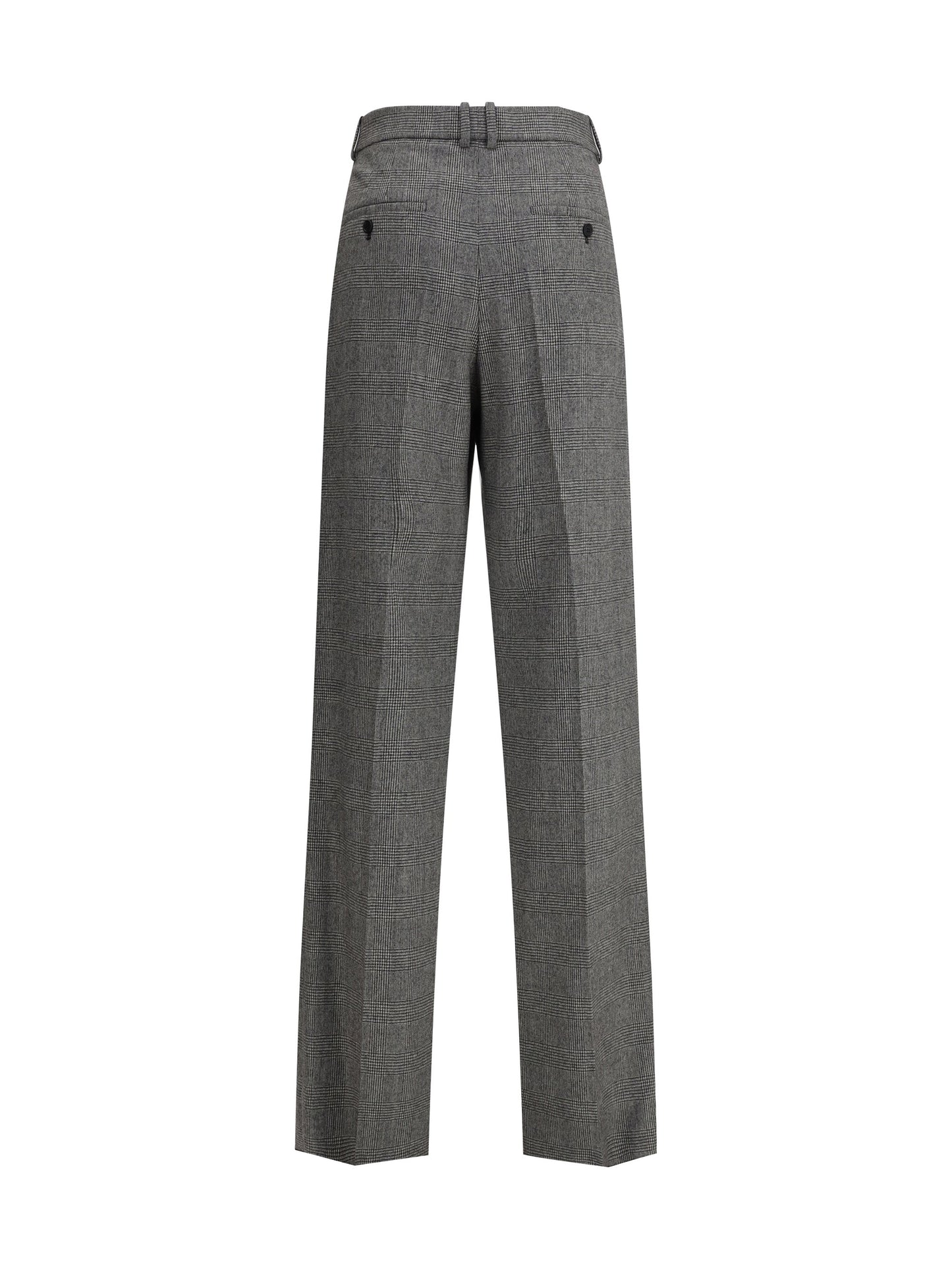 Saint Laurent Men Prince De Galles Tailored Pants