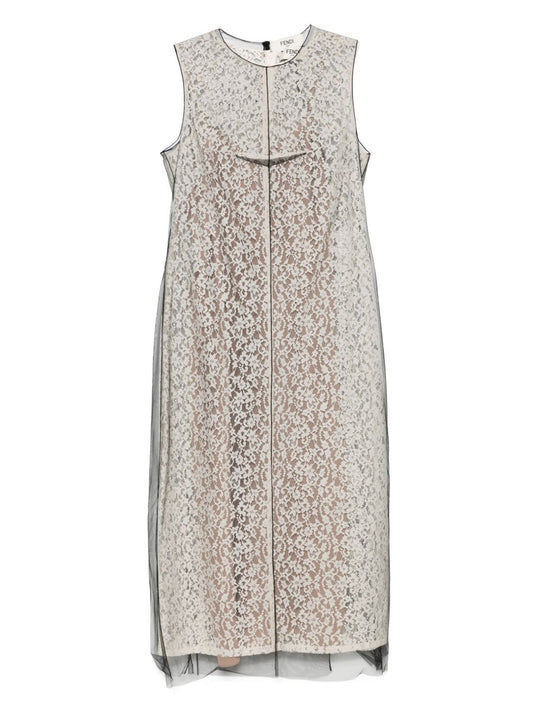 FENDI Chic Mini Polyamide Dress for Women - SS25 Collection
