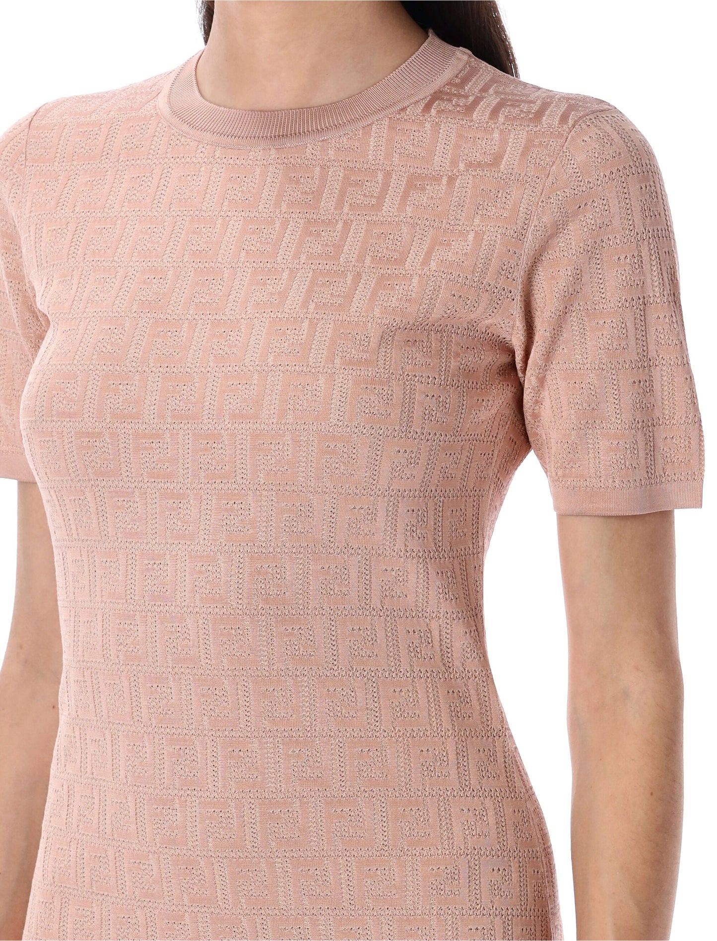FENDI Fitted Mini Knit Dress