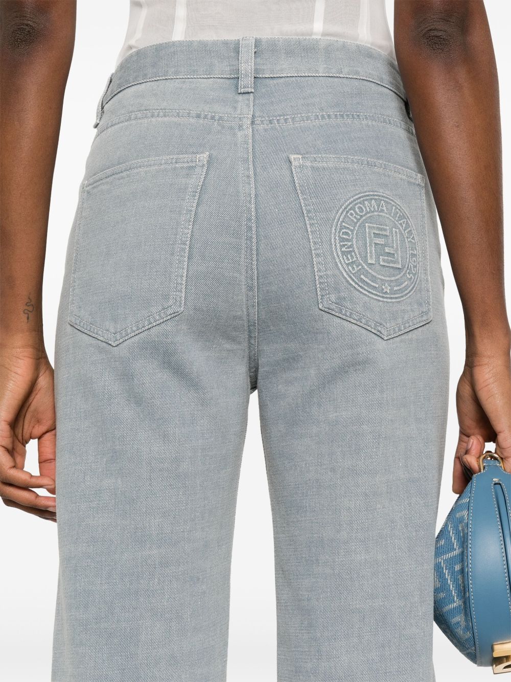 FENDI Chic Straight-Fit Jeans