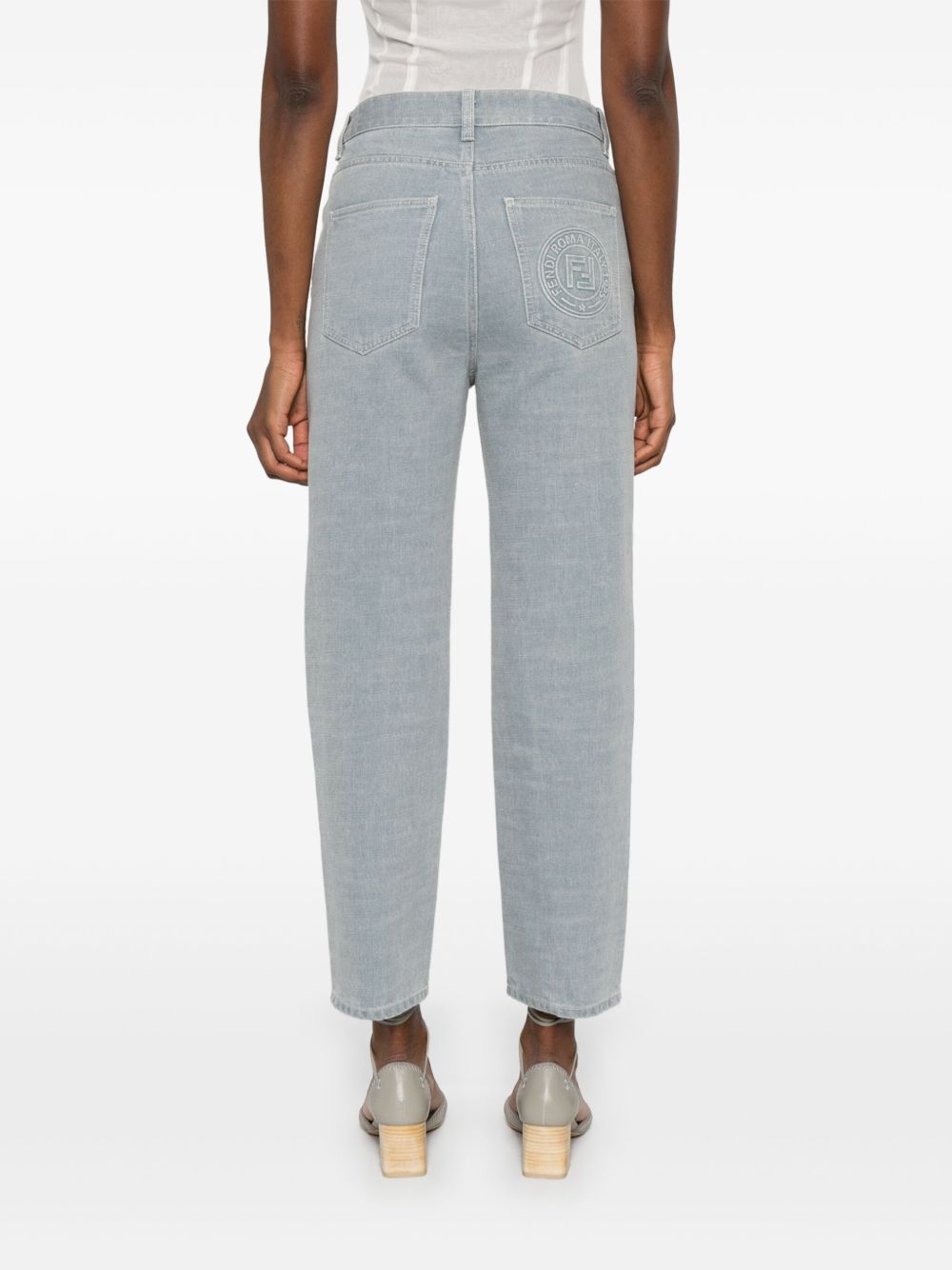 FENDI Chic Straight-Fit Jeans