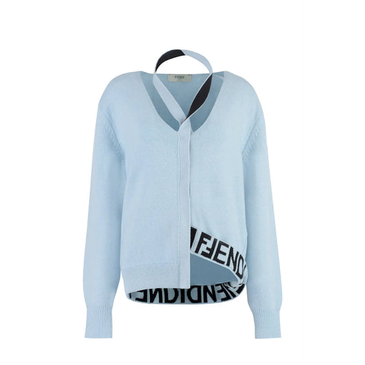 FENDI Wool and Cashmere Cardigan