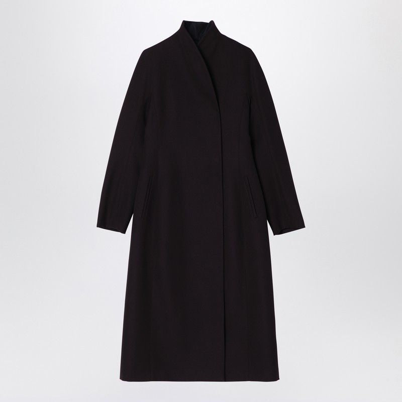 FENDI Wool Jacket with High Collar and Long Sleeves