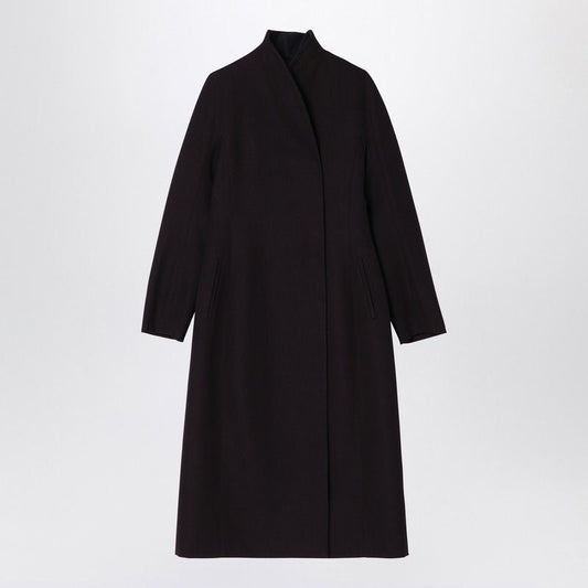 FENDI Wool Jacket with High Collar and Long Sleeves