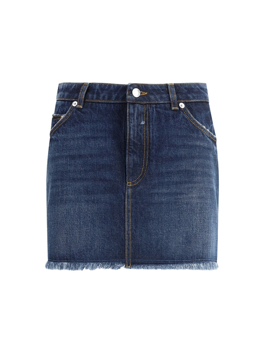 Dolce & Gabbana Women Denim Miniskirt
