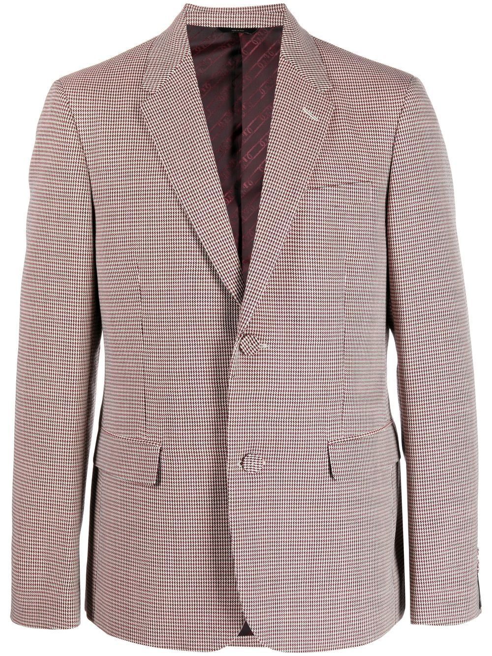 FENDI Stylish Houndstooth Men's Jacket