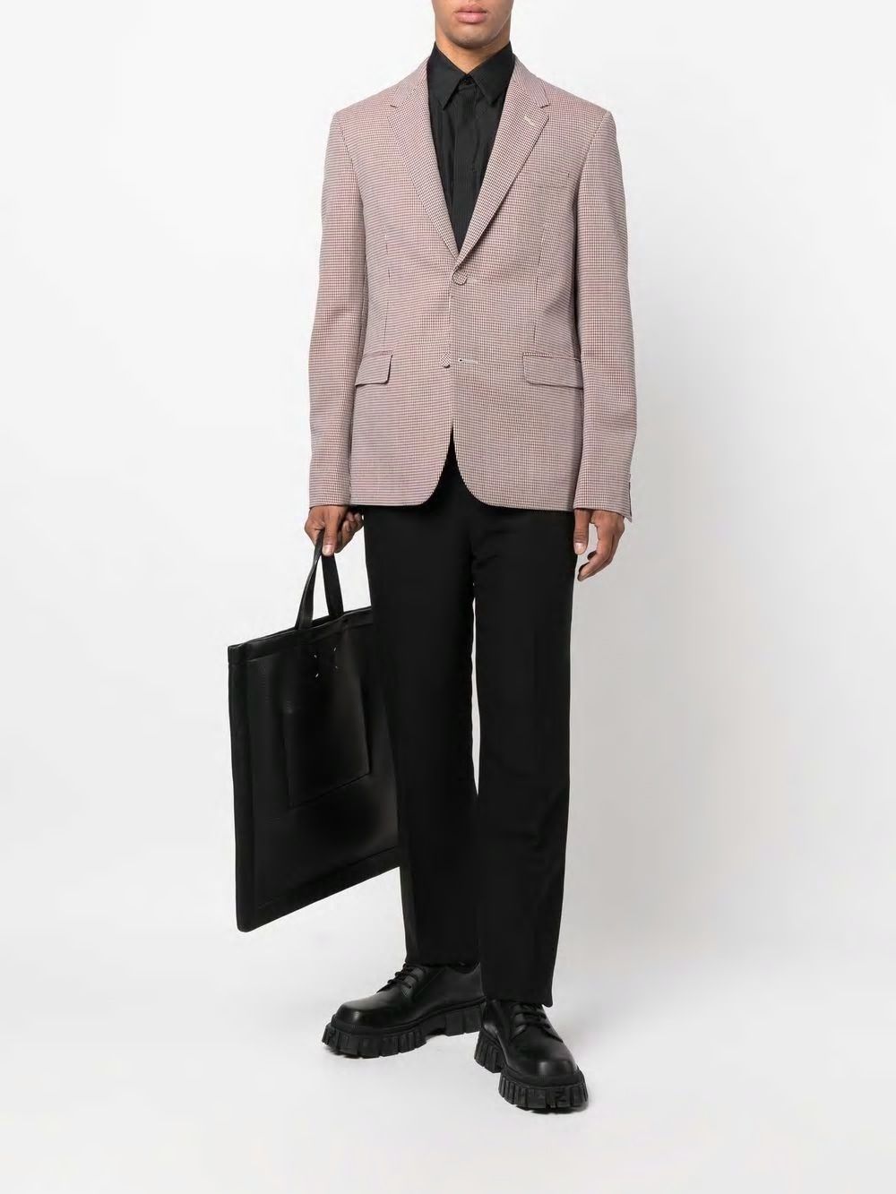 FENDI Stylish Houndstooth Men's Jacket